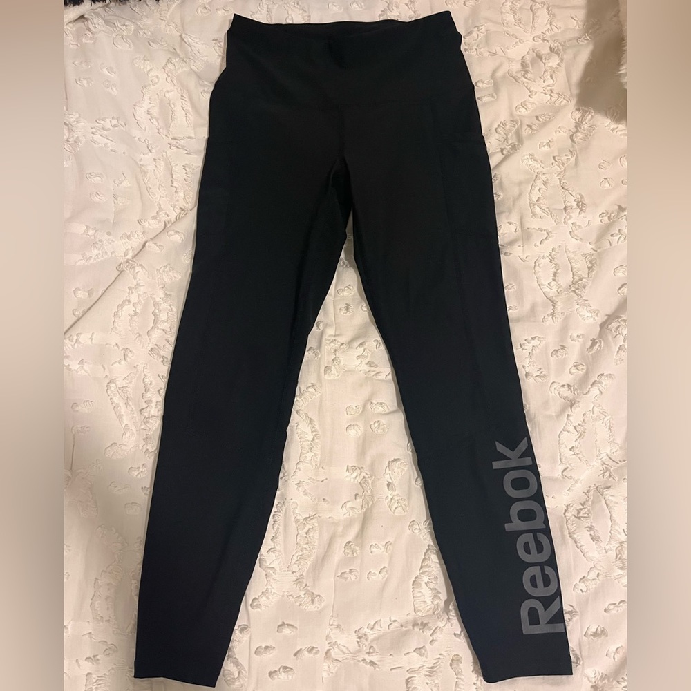 Reebok logo leggings